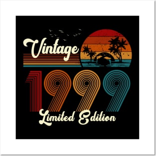 Vintage 1999 Shirt Limited Edition 21st Birthday Gift Posters and Art